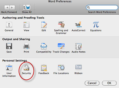finding document inspector on word for mac 2016